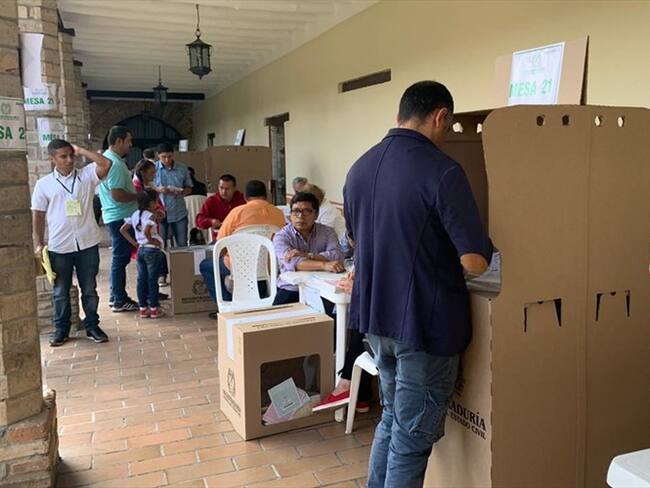 Votos marcados en Popayán / Imagen de referencia. Foto: Colprensa