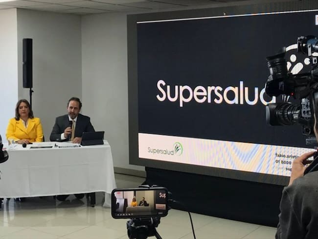 La Supersalud pudo confirmar las graves fallas en la capacidad de atención de la EPS Saludvida. Foto: Captura de pantalla/ @Supersalud.