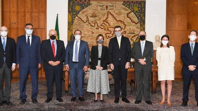 Brasil apoya candidatura de Sergio Díaz-Granados al cargo de presidente de la CAF. Foto: Cortesía Presidencia