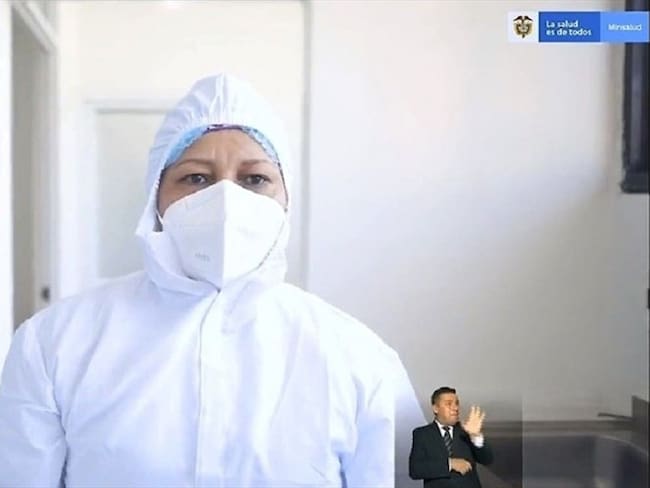 Minsalud desmiente que a la enfermera Verónica Machado no le hayan pagado su salario