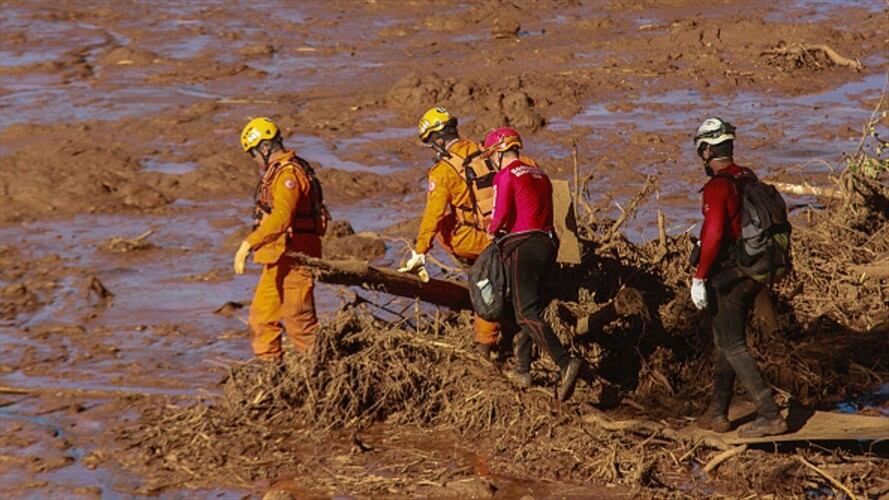 Sube a 84 número de muertos en tragedia minera en Brasil. Foto: Getty Images