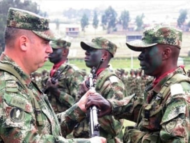 Militar capturado. Foto: Ejército Nacional