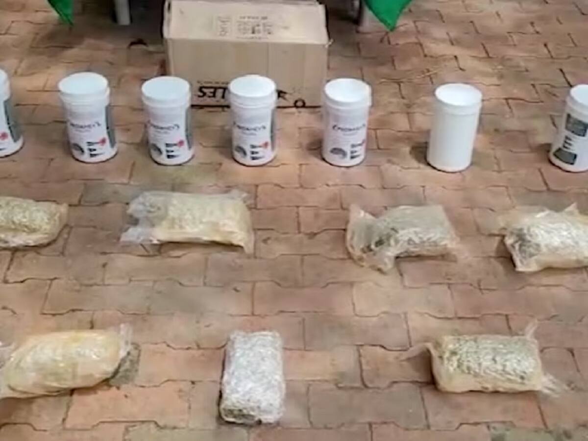 Cerca de 4 mil dosis de drogas fueron incautadas en el oriente de Caldas