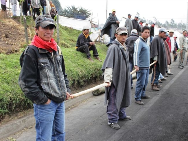 Comunidades indígenas de Nariño. Foto: Colprensa