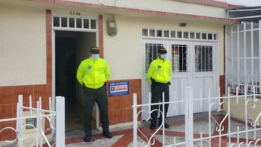 Las propiedades afectadas están ubicadas en 14 municipios de siete departamentos.. Foto: Cortesía Fiscalía