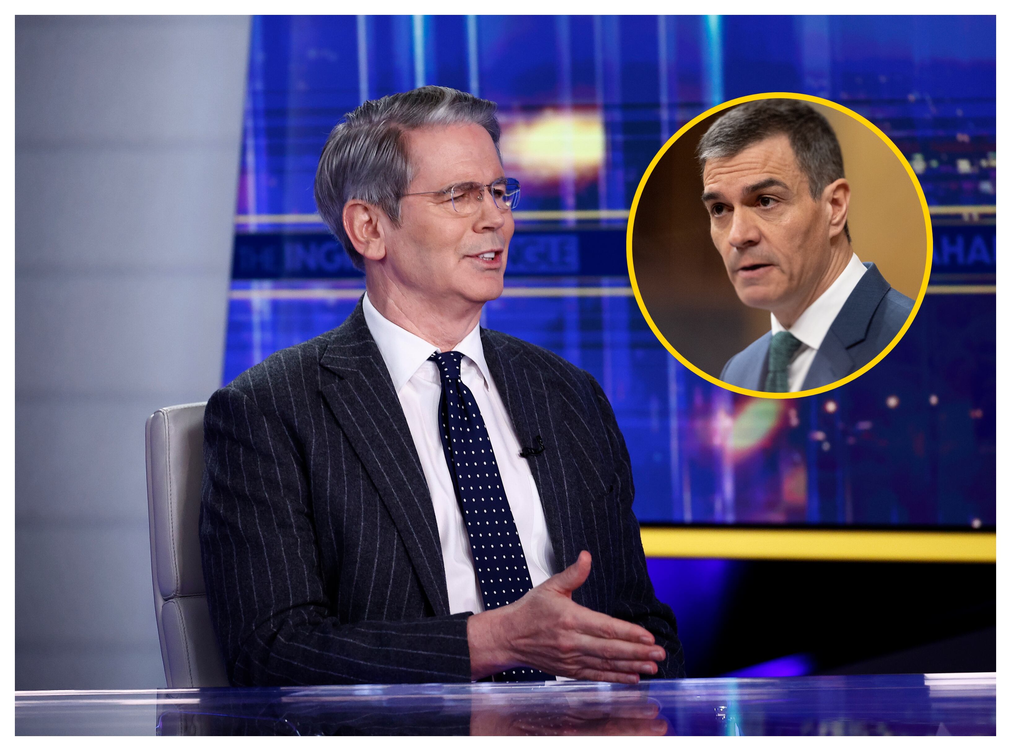  Scott Bessent y Pedro Sánchez. Foto: Getty Images.