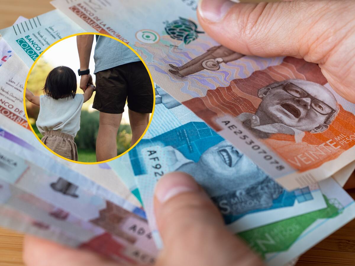 ¿De cuánto es la cuota alimentaria por hijo en Colombia 2024 si gana el mínimo?