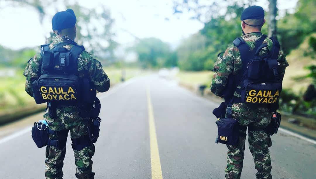 El Gaula Militar Boyacá continúa realizando su campaña contra la extorsión y el secuestro denominada 'Yo no pago, yo denuncio'.