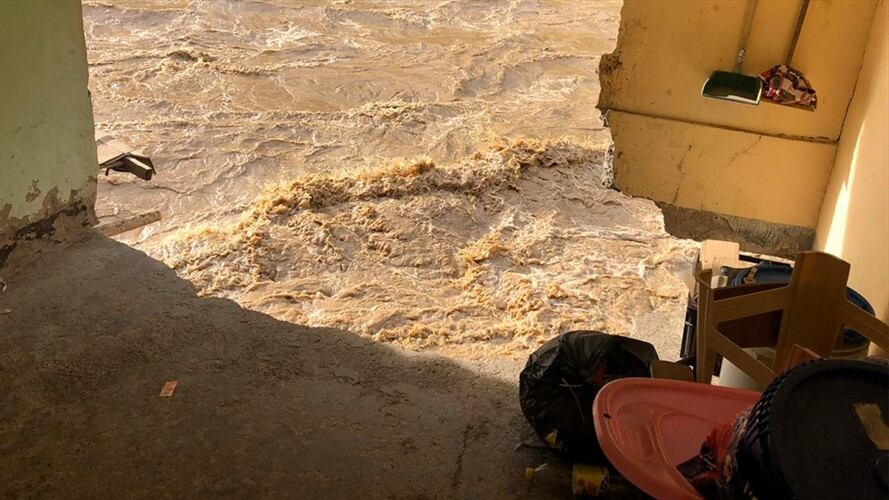 Emergencia en Dabeiba, Antioquia.. Foto: Cortesía