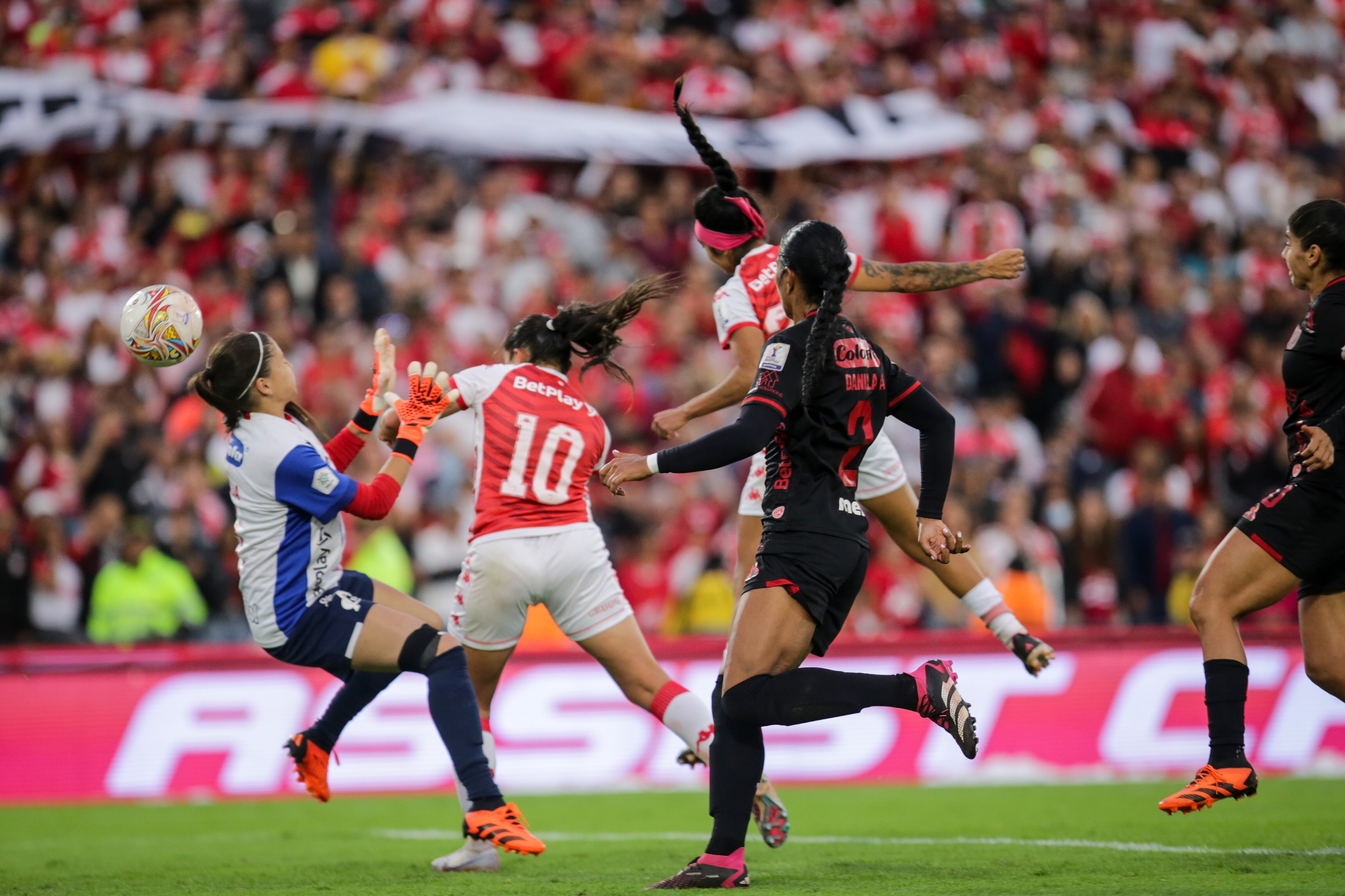 Final de la Liga femenina. (Colprensa - Mariano Vimos)