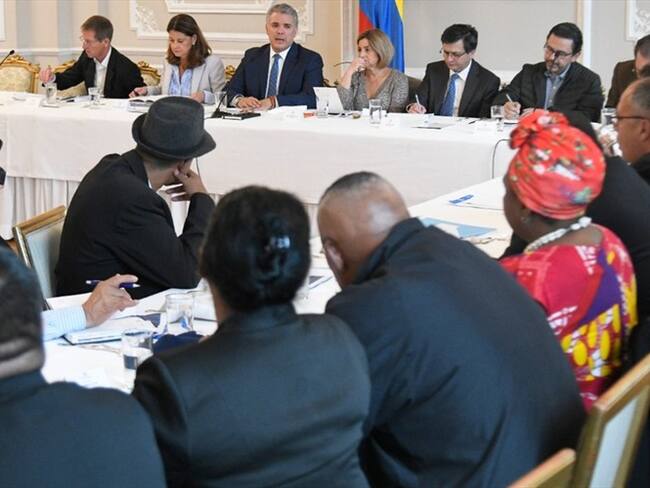 Ante quejas por demoras, Duque recordó que implementación de paz durará 15 años . Foto: Presidencia