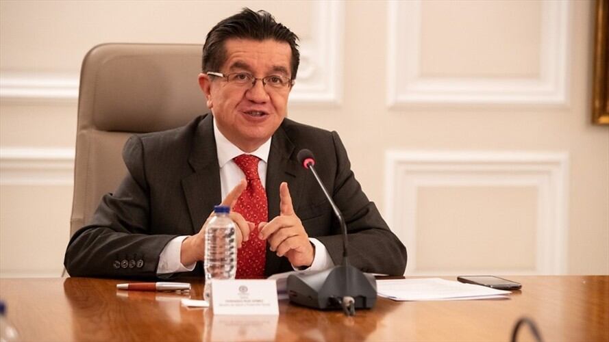 Ministro de Salud, Fernando Ruiz. Foto: Colprensa