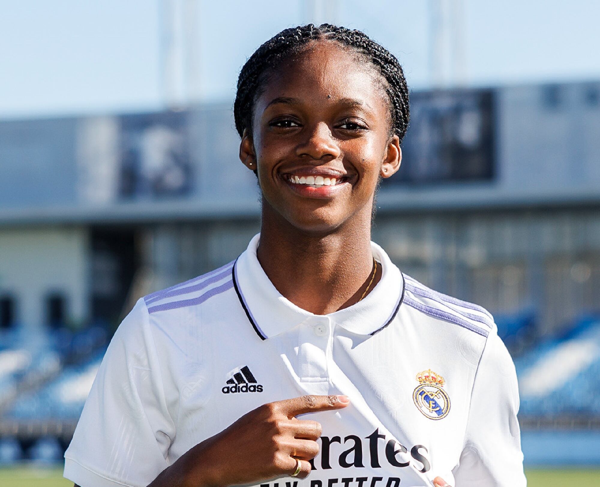 Linda Caicedo, nueva jugadora del Real Madrid. Foto: Twitter oficial Real Madrid Femenino.