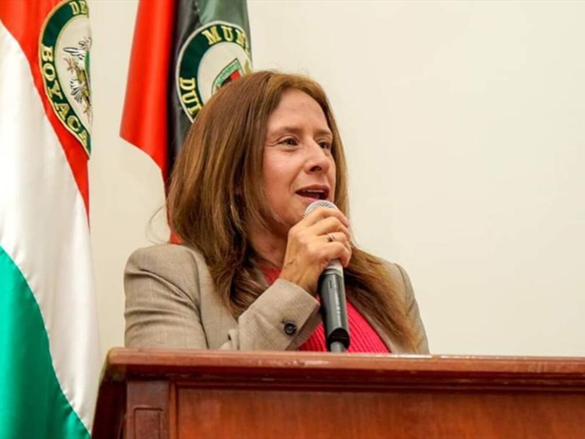 “No tengo ninguna culpa”, dice alcaldesa de Duitama sobre fallo disciplinario en su contra