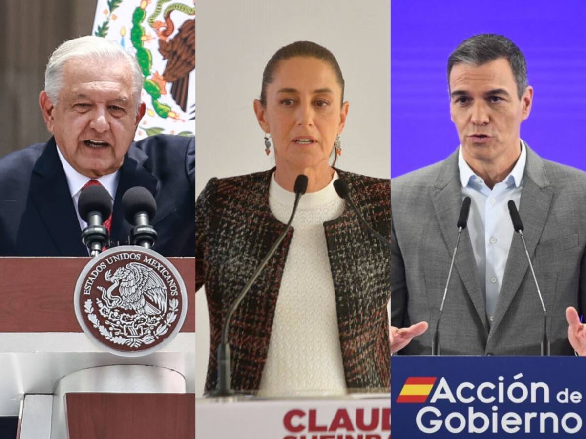 López Obrador acusó a Pedro Sánchez de “faltarle al respeto” a Claudia Sheinbaum
