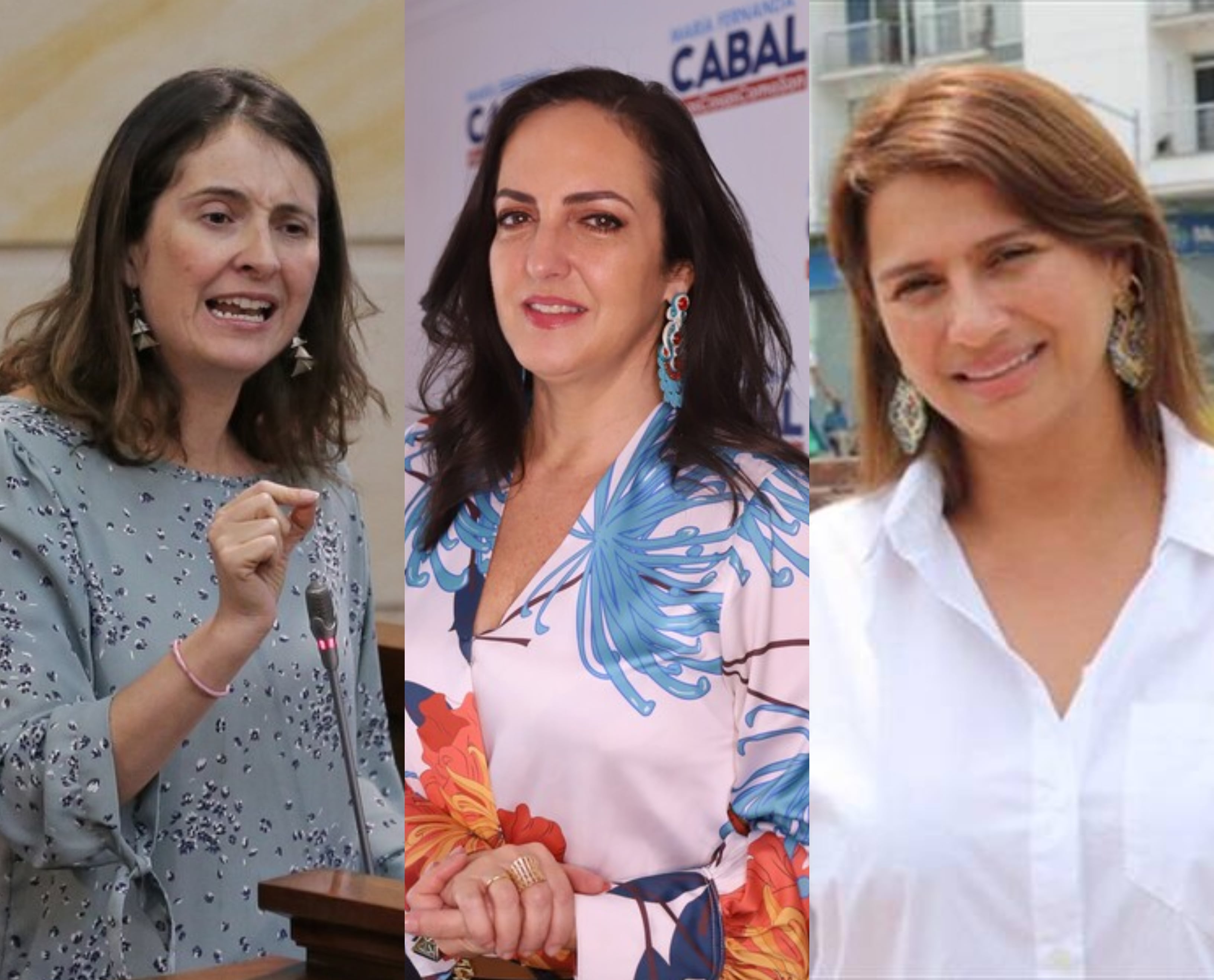 Senadoras del Centro Democrático. Foto: Colprensa,