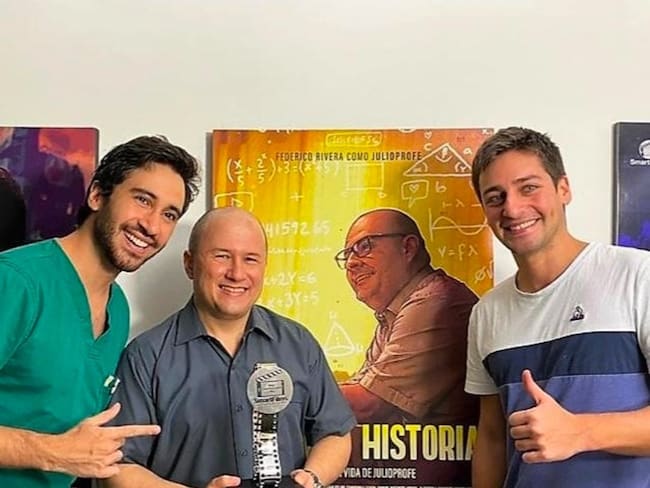 Hagamos Historia, el cortometraje que habla de la vida de Julio Profe ganó el premio de SmartFilms 2021. Créditos: @julioprofenet