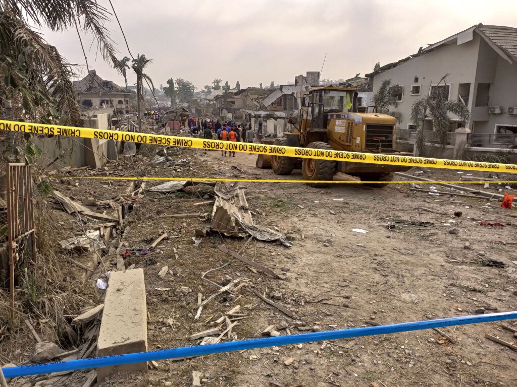 Explosión en Nigeria. I Foto: Stringer/Anadolu via Getty Images.
