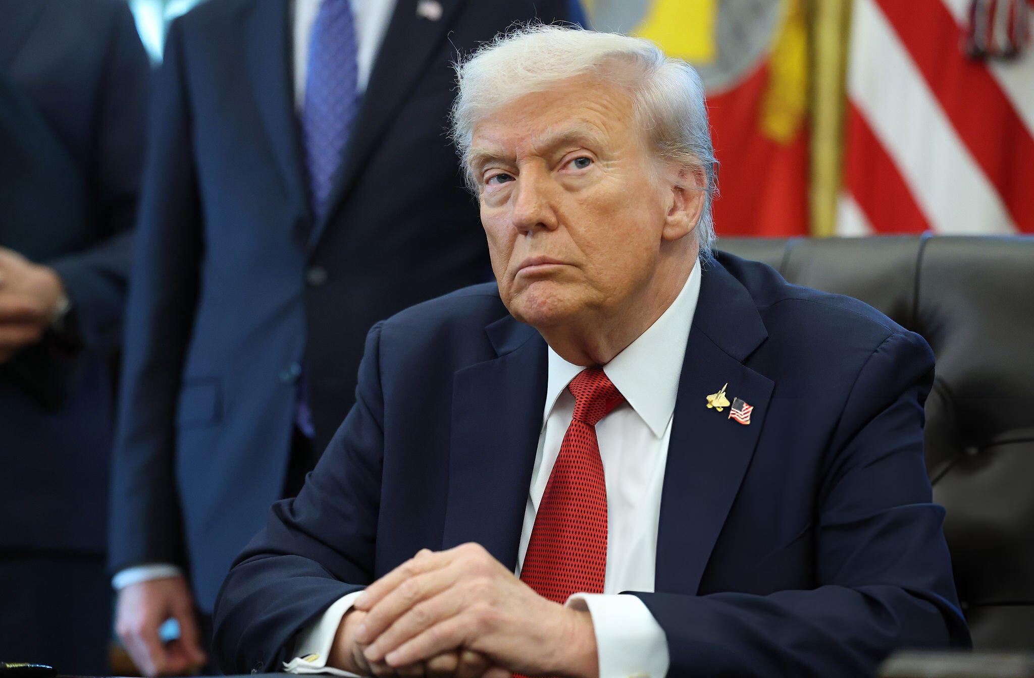 Presidente de Estados Unidos, Donald Trump. Foto: Anna Moneymaker/Getty Images