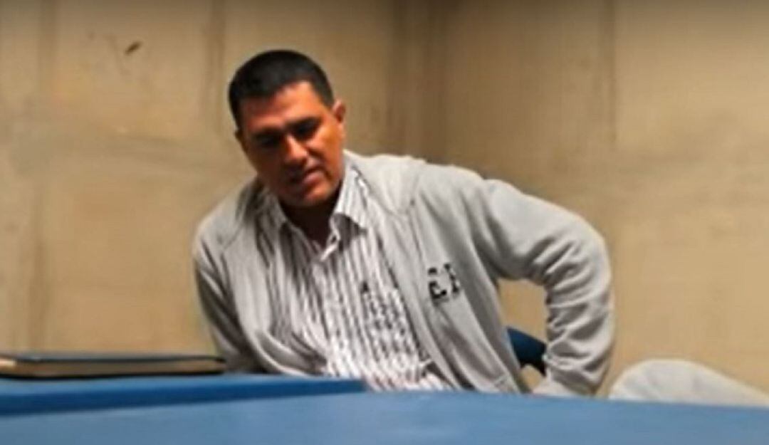 Foto tomada de la declaración que el testigo Juan Guillermo Monsalve le entregó al senador Iván Cepeda. Foto: captura de pantalla. 