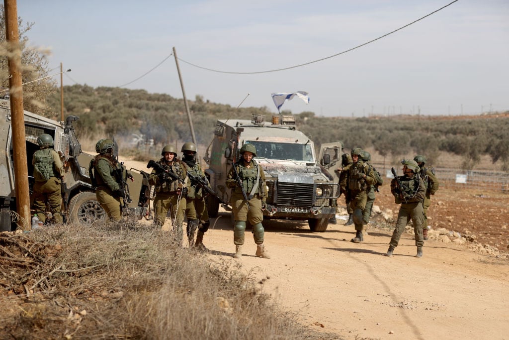 Ejército israelí. I Foto: Issam Rimawi/Anadolu via Getty Images.