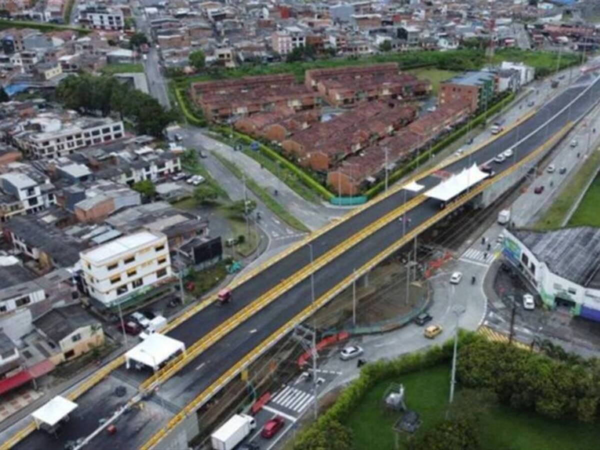 Este martes se pone en funcionamiento el Puente Industriales de Dosquebradas, Risaralda