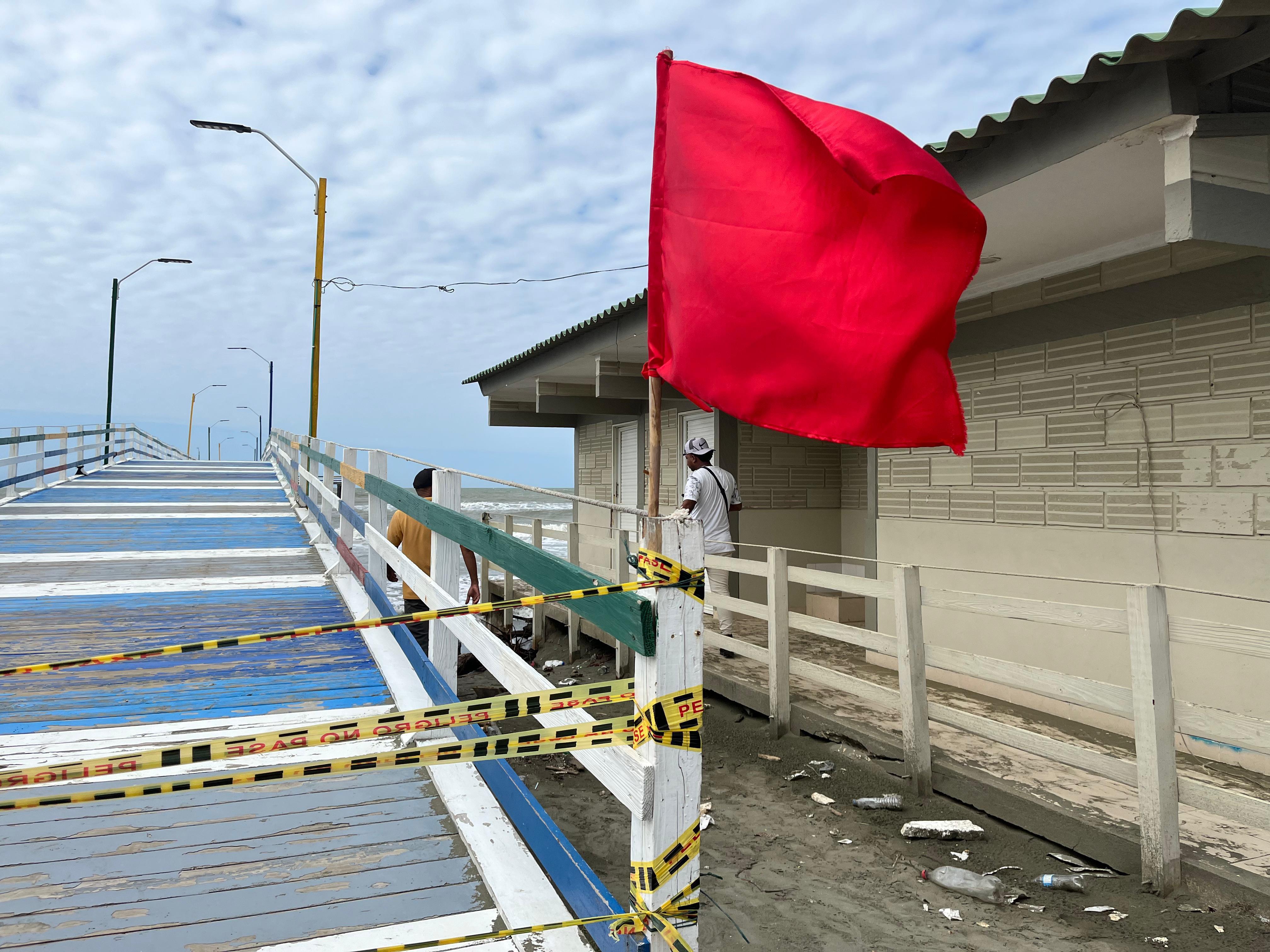 Córdoba se encuentra en máxima alerta por mar de leva. Foto: CVS.