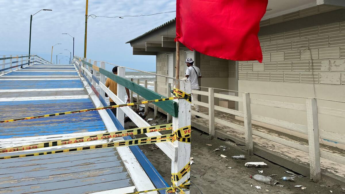Córdoba se encuentra en máxima alerta por mar de leva