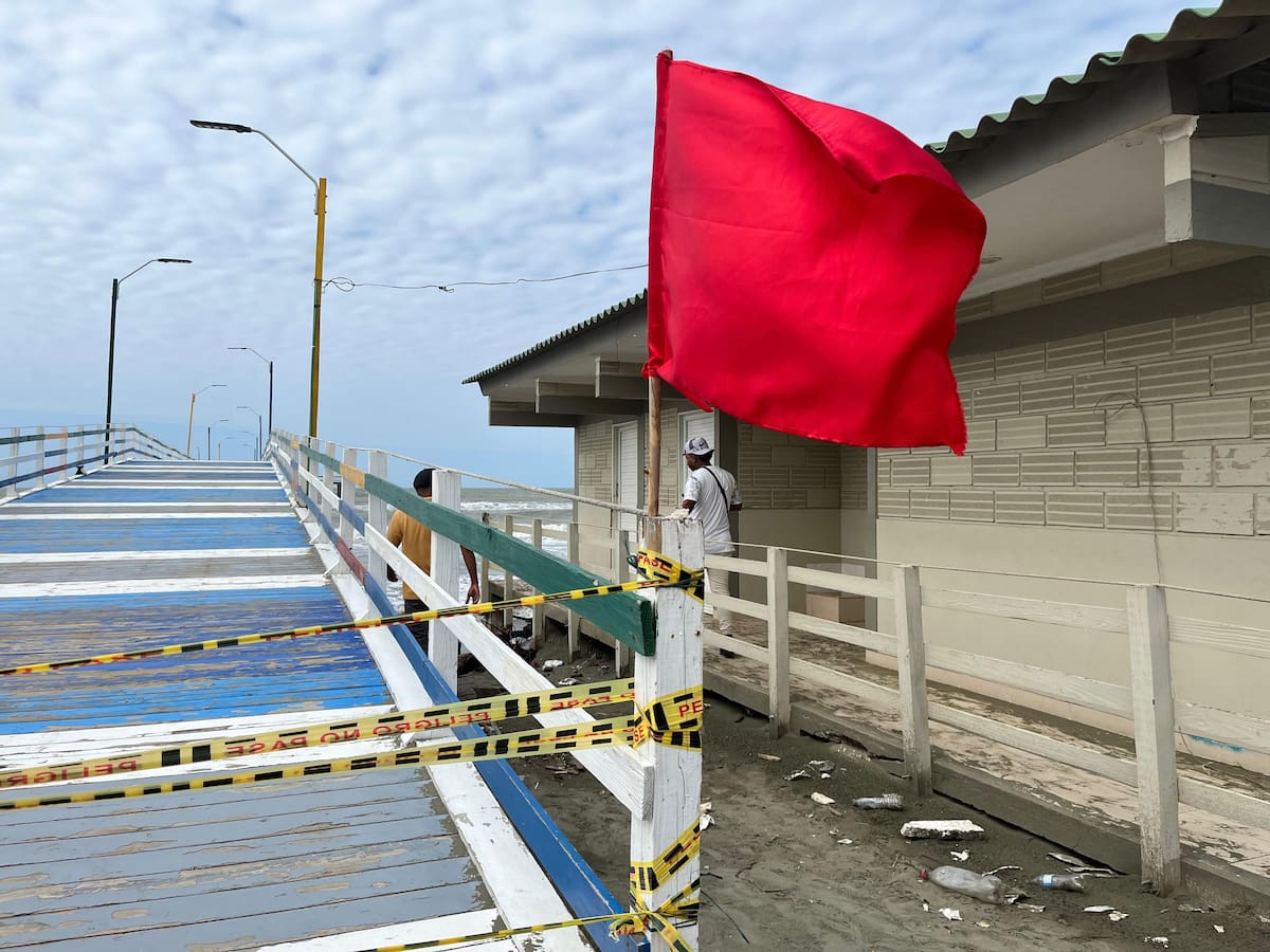 Córdoba se encuentra en máxima alerta por mar de leva