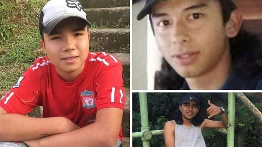 Varios de los jóvenes desaparecidos en Antioquia. Las imágenes se publican con autorización de sus familiares. Foto: Suministrada.