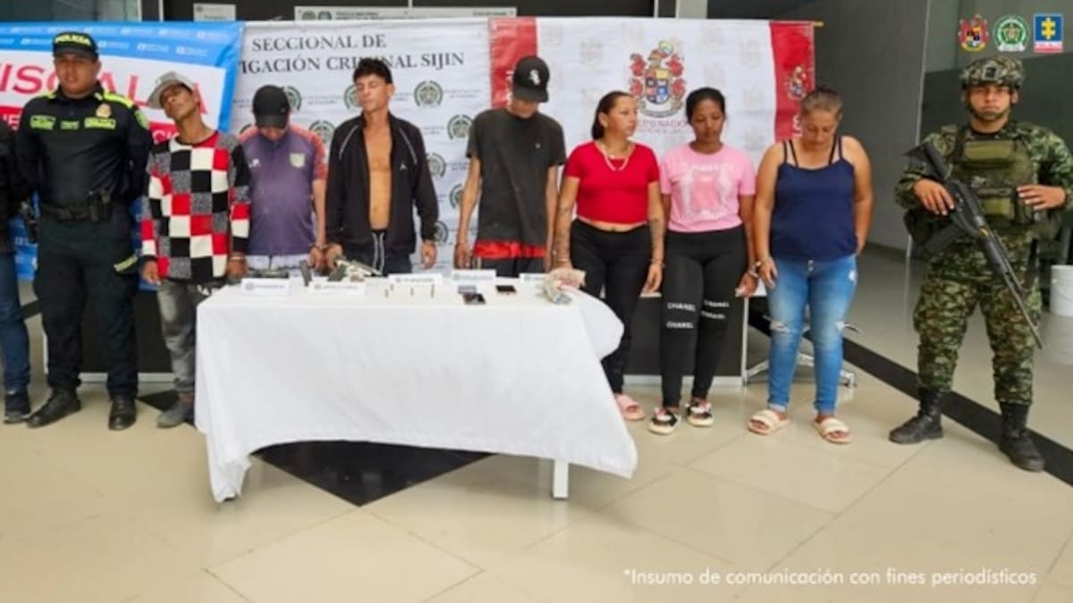 A la cárcel siete integrantes de ‘El combo de la frontera’ en Villa del Rosario