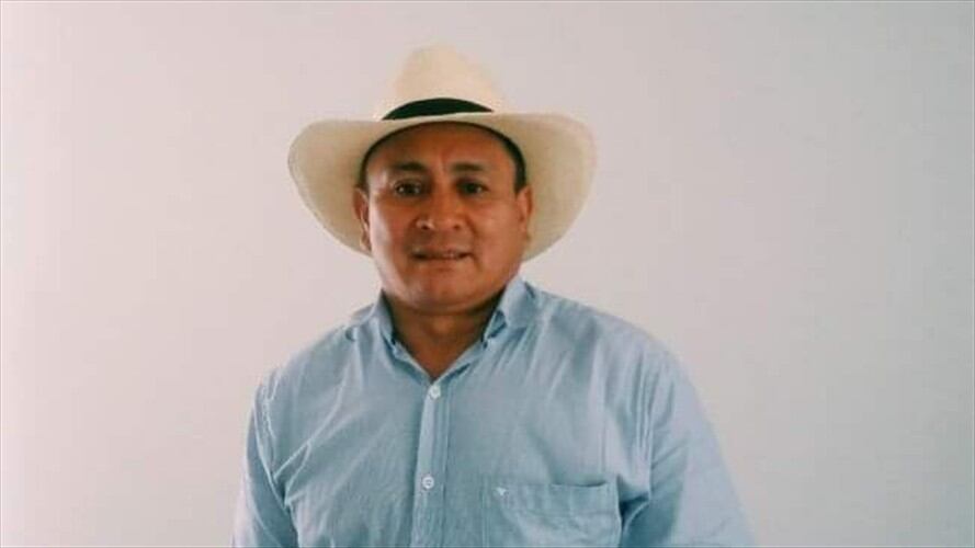 Jorge Macana era uno de los promotores de la construcción de la carretera que permite el ingreso a esa población . Foto: Cortesía