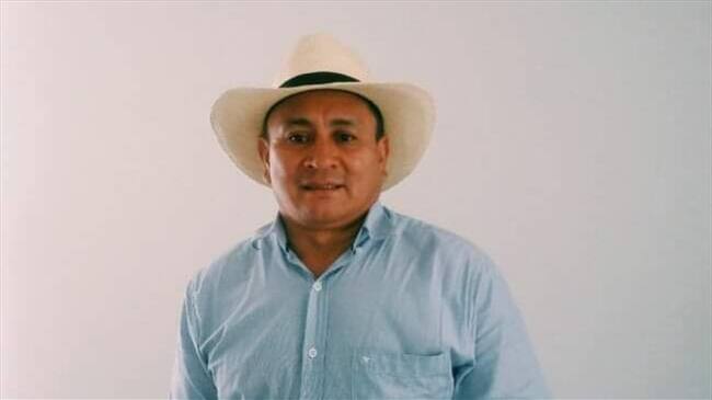 Jorge Macana era uno de los promotores de la construcción de la carretera que permite el ingreso a esa población . Foto: Cortesía