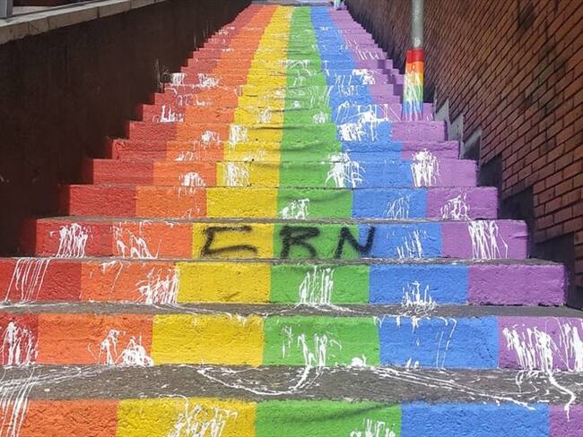 Sergio Rodríguez, activista de derecha, manifestó en Sigue La W que es una imposición ideológica en espacios públicos. . Foto: Twitter: @LuisCarlosLealA