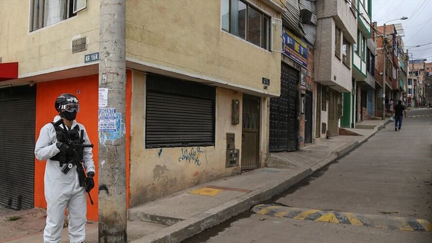 El secretario de Gobierno, Luis Ernesto Gómez, aseguró que han fortalecido los puestos de control en las localidades que hoy iniciaron cuarentena.. Foto: Colprensa