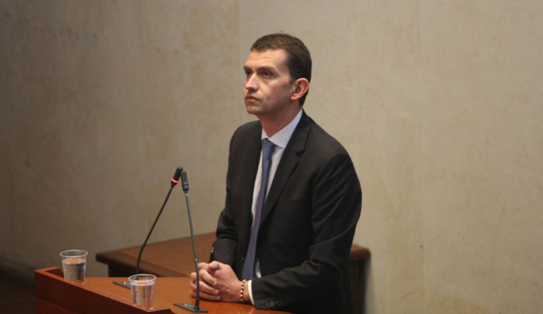 Emilio Tapia en declaración ante la Corte Suprema de Justicia.