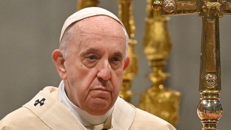 Jorge Mario Eastman agradeció al papa Francisco por liberación de la monja Narváez. Foto: ALBERTO PIZZOLI/AFP via Getty Images