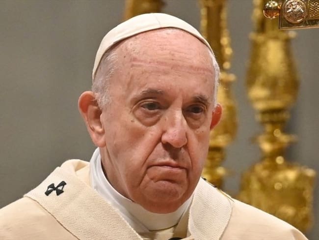 Jorge Mario Eastman agradeció al papa Francisco por liberación de la monja Narváez. Foto: ALBERTO PIZZOLI/AFP via Getty Images