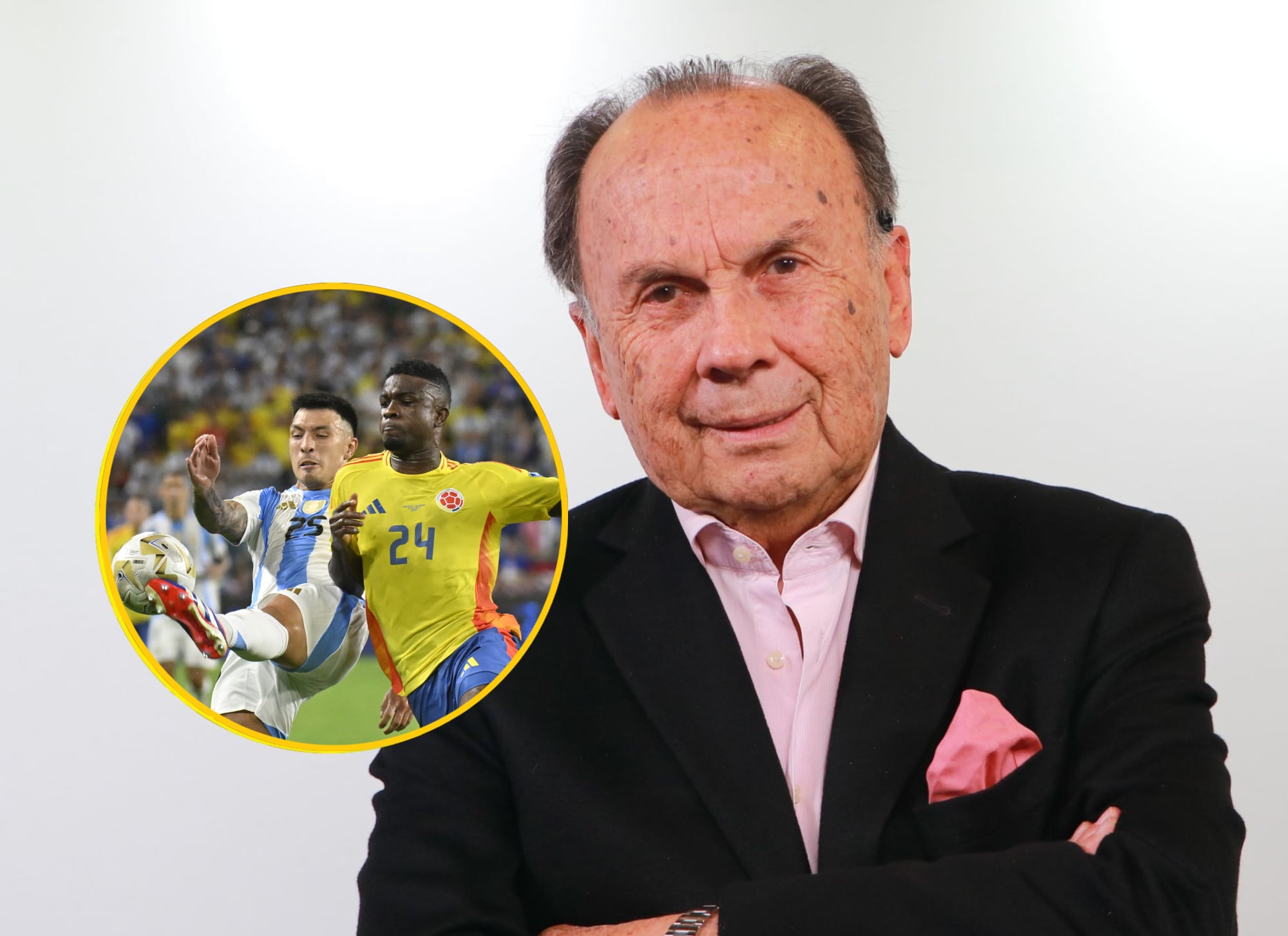 Colombia hizo todo lo que pudo haber hecho: Hernán Peláez por final de Copa América