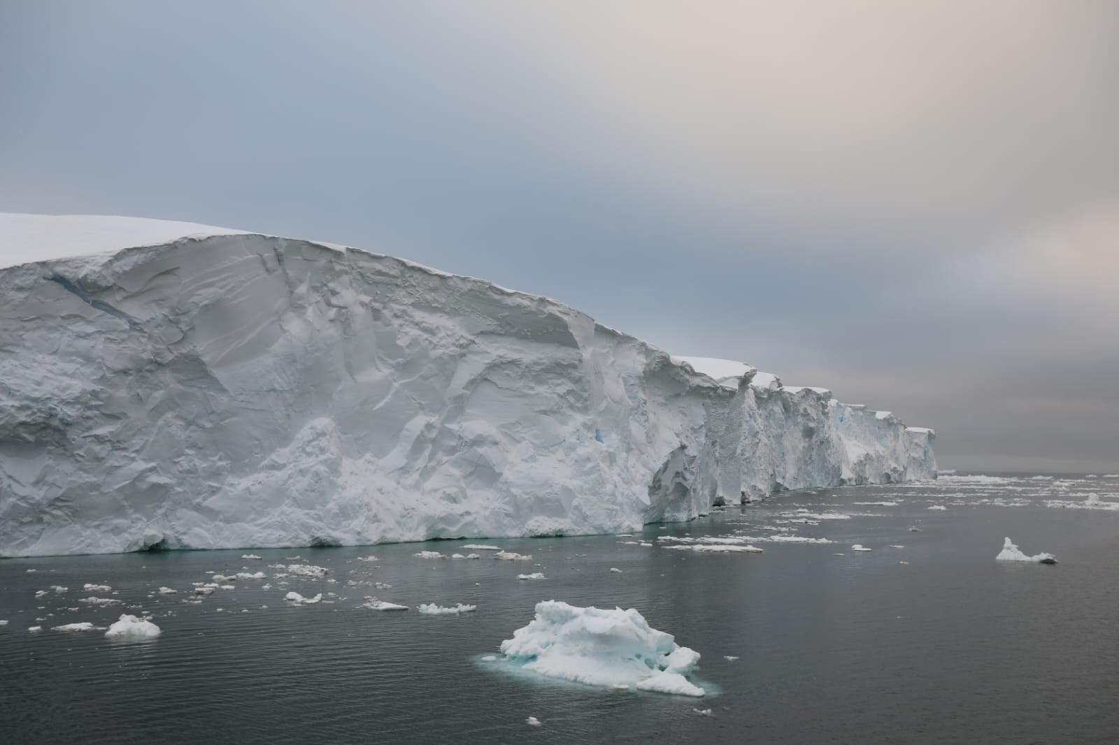 Glaciar Thwaites. Foto: doctor Alastair Graham