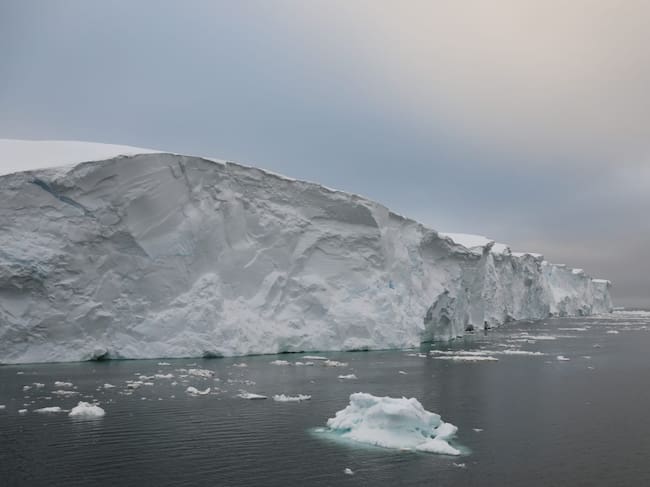 Glaciar Thwaites. Foto: doctor Alastair Graham