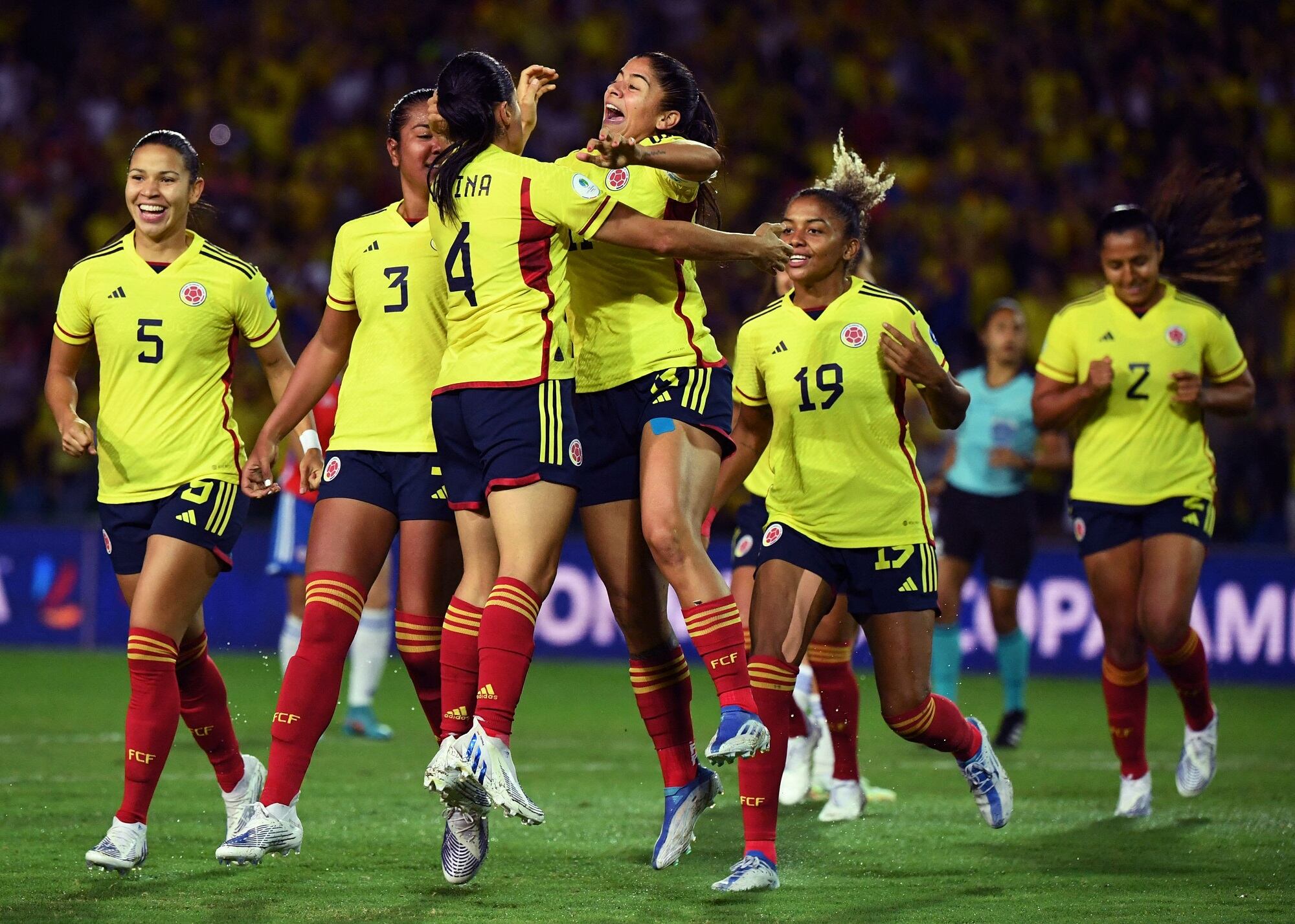 Selección Colombia Femenina (Photo by JUAN BARRETO/AFP via Getty Images)