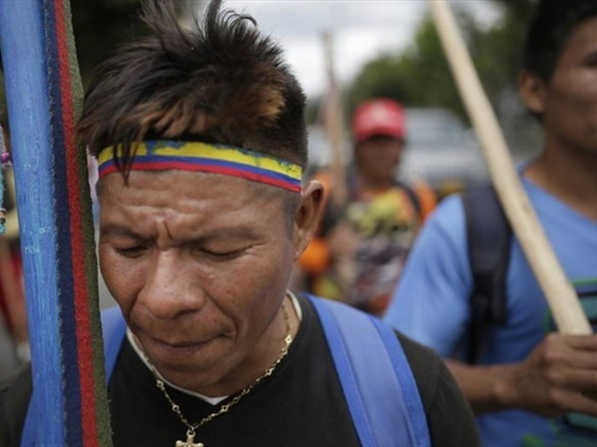 Más de 500 personas indígenas fueron desplazadas en el sur de Córdoba