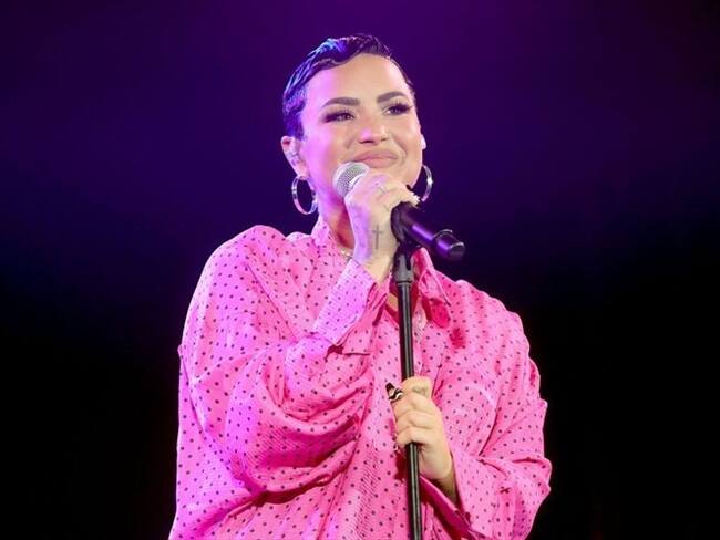 La cantante dijo que comenzará a usar el pronombre "they", que en español corresponde a "elle". . Foto: Rich Fury/Getty Images for OBB Media