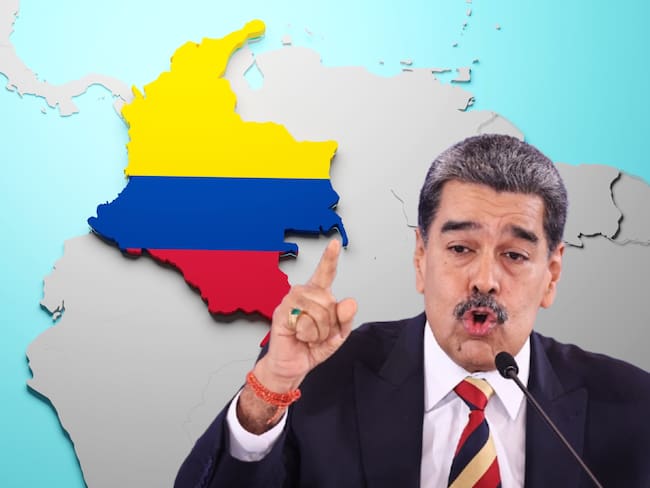 Colombia y Nicolás Maduro. Fotos: Getty Images / (Photo by Jesus Vargas/Getty Images)