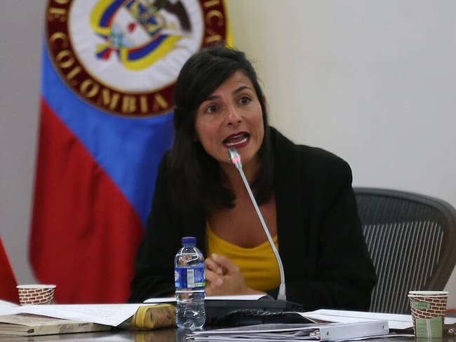 Ministra de Minas y Energía, Irene Vélez. Foto: Colprensa.