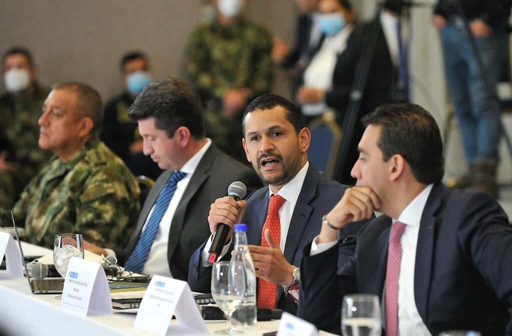 Ministro del Interior, Daniel Palacios. Foto: Ministerio del Interior