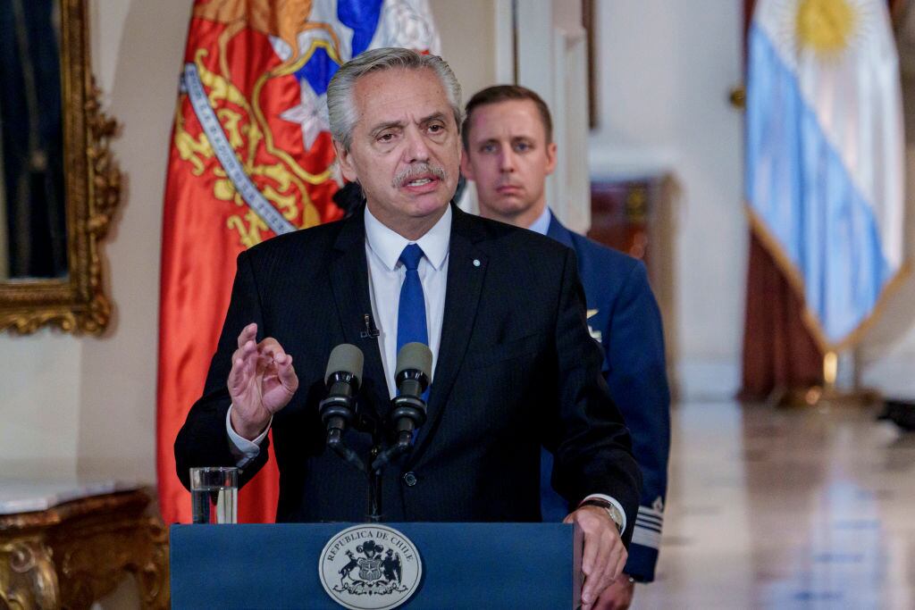 Alberto Fernández. Foto: Getty Images.