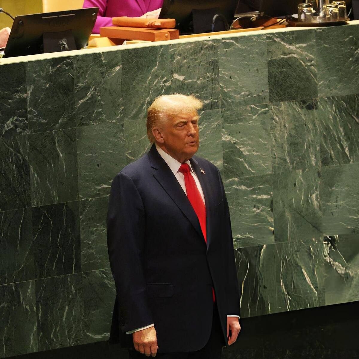 Presidente Donald Trump exigió a la ONU investigar “sabotaje” tras problemas técnicos