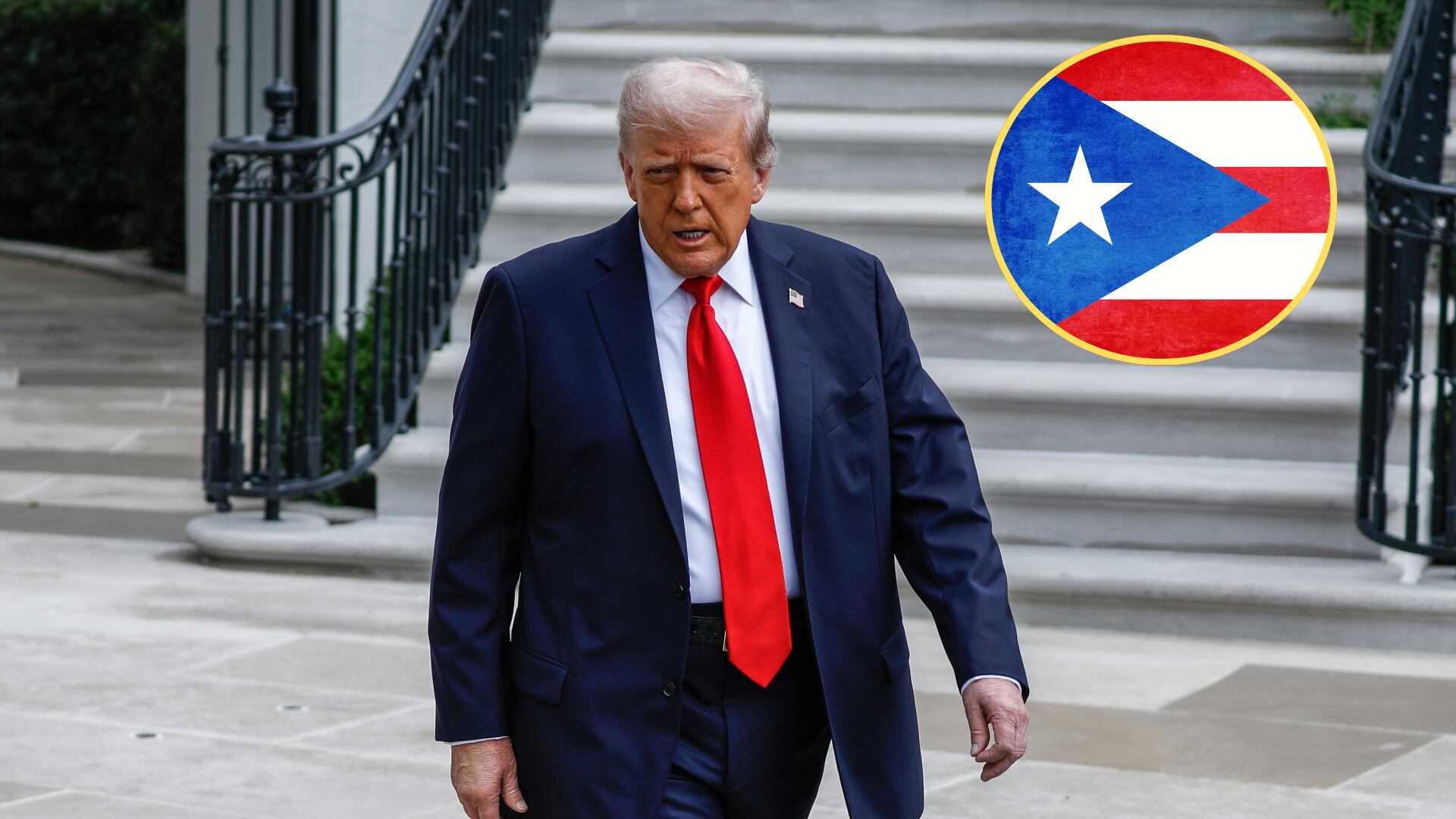Donald Trump y Puerto Rico.Foto por Yasin Ozturk /Anadolu via Getty Images, Foto de stock Getty Images.